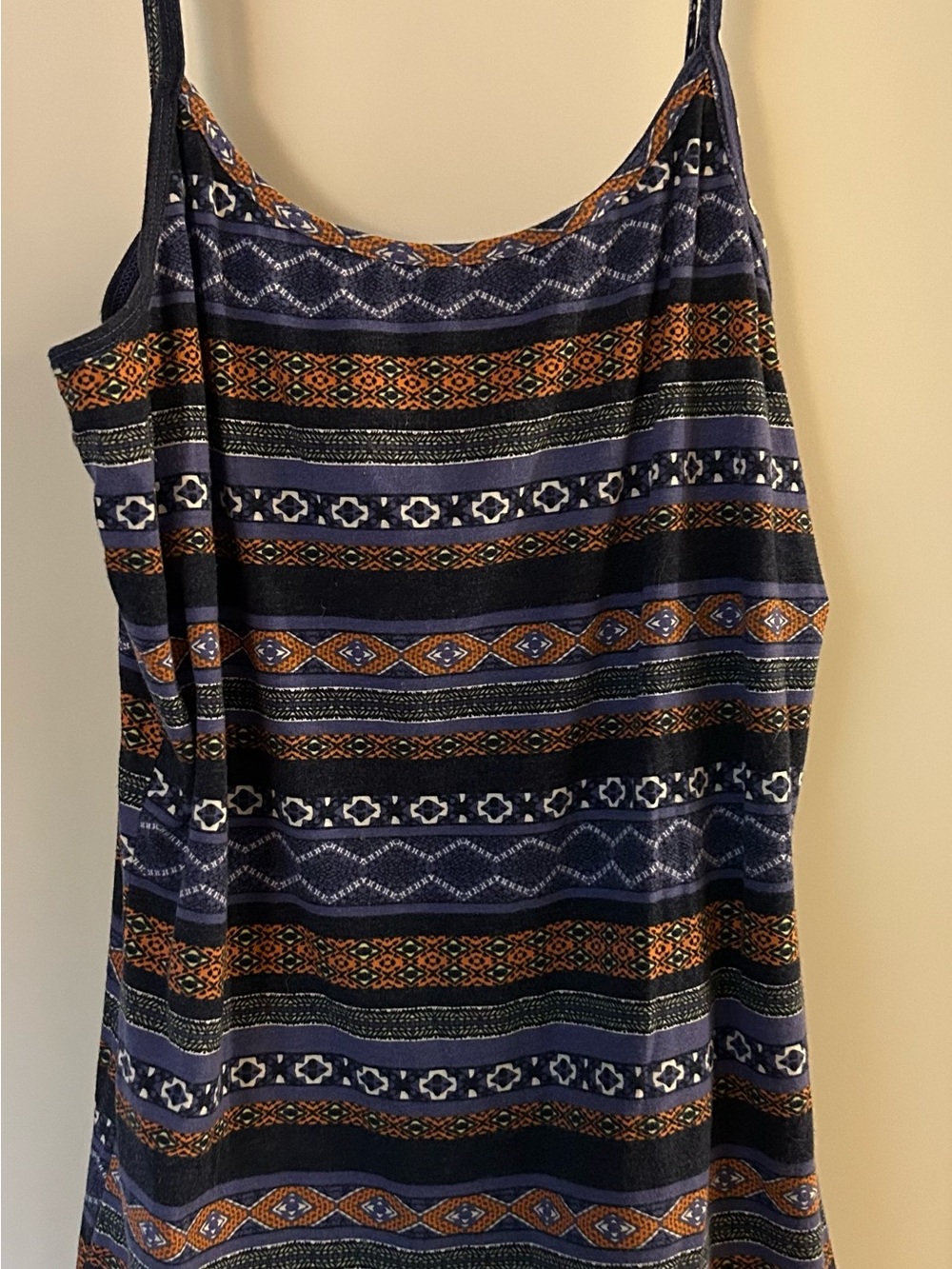 Vintage PacSun Nollie Tribal Aztec Geometric Cami Tank Top Large
